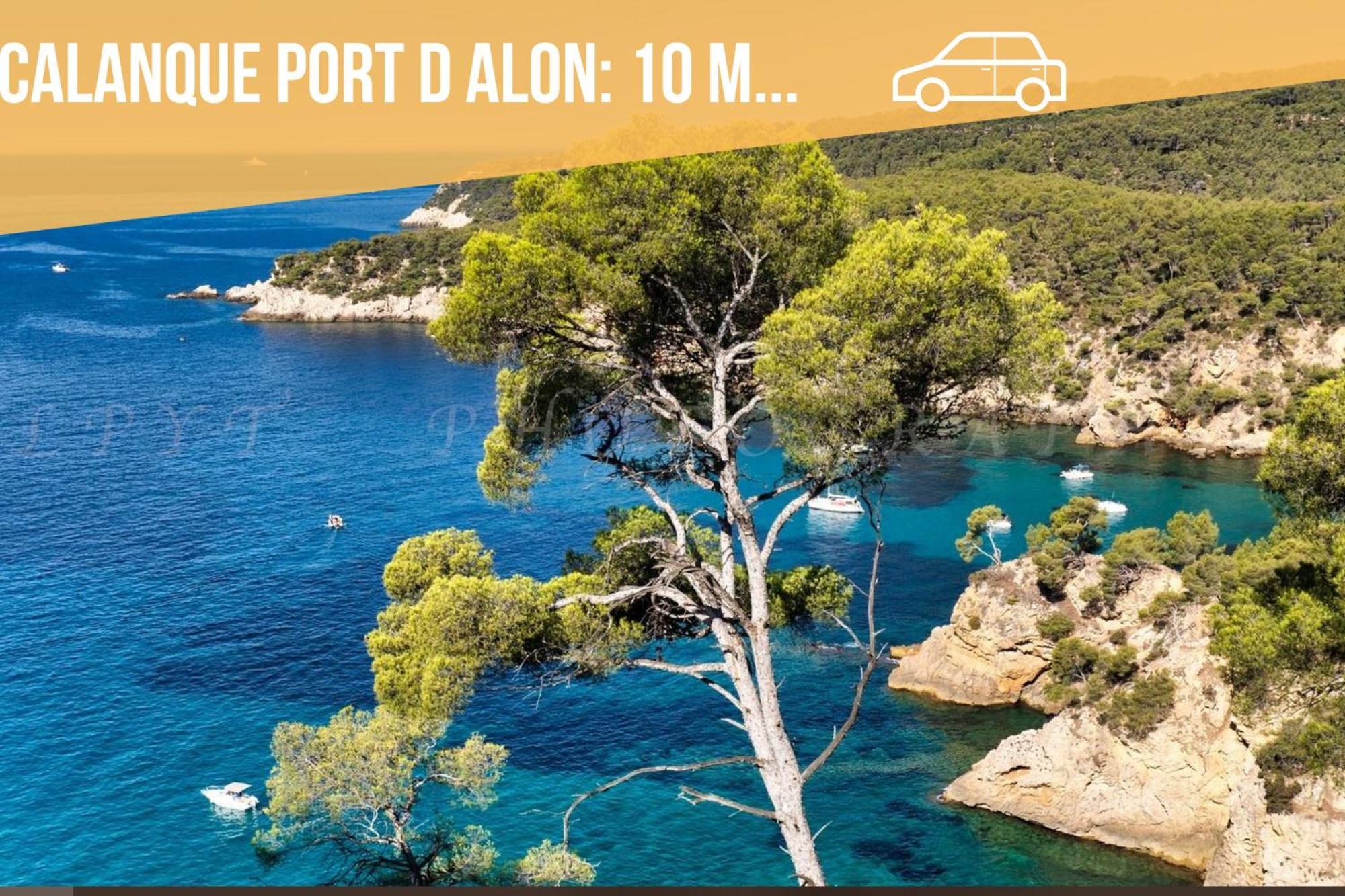 Dependance Neuve Entre Mer Et Nature, Climatisee Avec Vue Ле-Кастелле Экстерьер фото